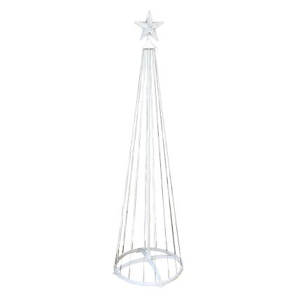 LED RGBW fényerőszabályozható kültéri karácsonyi dekoráció LED/4W/230V 180 cm IP44 karácsonyfa + távirányító