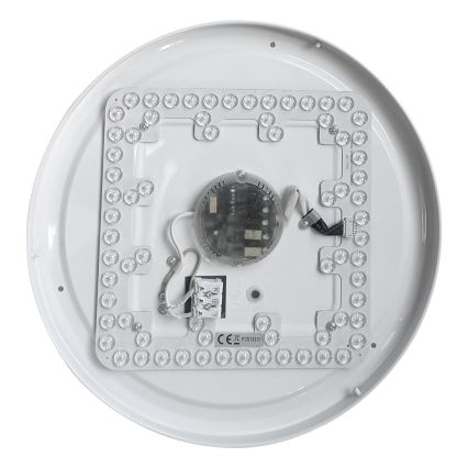 LED RGBW fényerőszabályozható mennyezeti lámpatest MELO LED/36W/230V 3000-6000K átm. 39 cm fehér + távirányító
