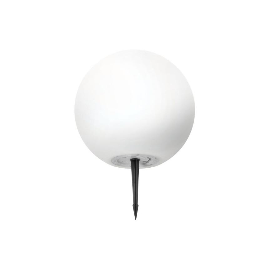 LED RGBW dimmelhető napelemes lámpa GARDEN BALL LED/5W/3,7V 3000K IP54 2200 mAh átmérő 40 cm + távirányító