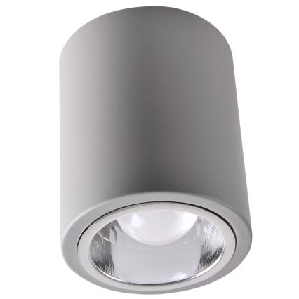 LED RGBW dimmelhető spotlámpa JUPITER 1xE27/6,5W/230V 2700–6500K Wi‑Fi Ø 9,8 cm szürke