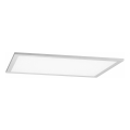 LED RGBW fényerőszabályozható felületre szerelhető panel LED/13,5W/230V 3000-6500K 29,5x59,5 cm ezüstszínű + távirányítóval