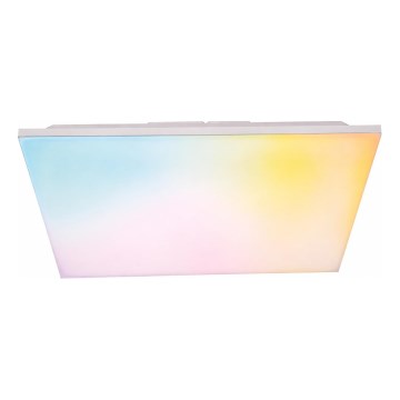 LED RGBW fényerőszabályozható felületre szerelhető panel LED/24W/230V 2700-6500K fehér + távirányító