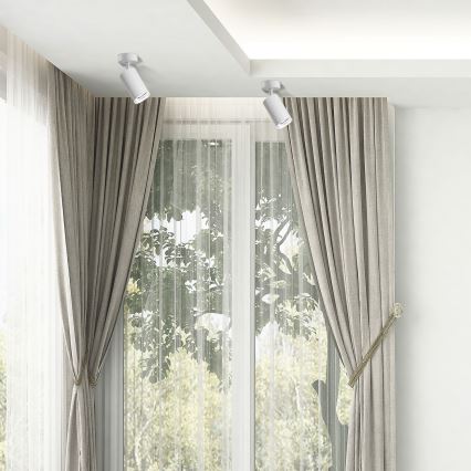 LED RGBW dimmelhető fürdőszobai spotlámpa TURYN 1xGU10/6,5W/230V 2700-6500K Wi-Fi IP44 fehér