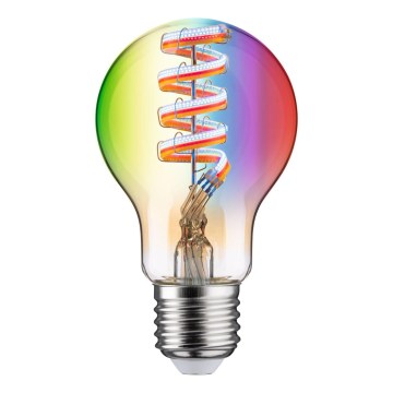 LED RGBW Fényerőszabályozható izzó FILAMENT E27/6,3W/230V 2200-6500K - Paulmann 29156