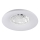 LED RGBW fényerőszabályozható mennyezeti lámpatest ventilátorral PLAVE PAN LED/24W/230V 3000-6500K átm. 48,5 cm fehér + távirányító