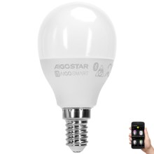 LED RGBW Izzó G45 E14/4,9W/230V 2700-6500K - Aigostar