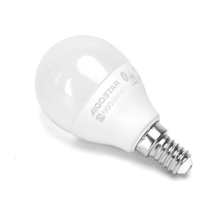 LED RGBW Dimmelhető izzó G45 E14/4,9W/230V 2700-6500K - Aigostar