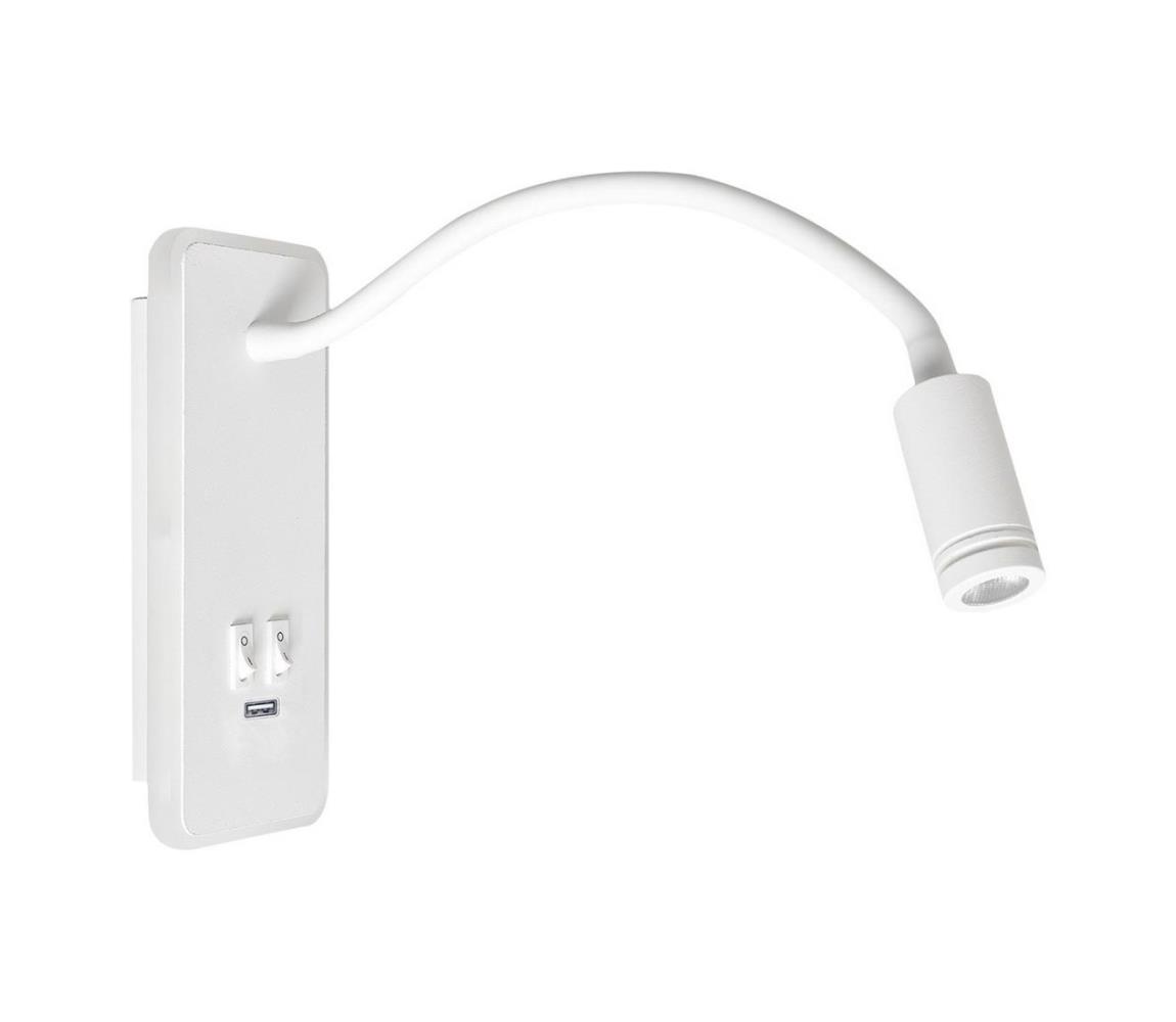 LED Rugalmas fali kislámpa USB