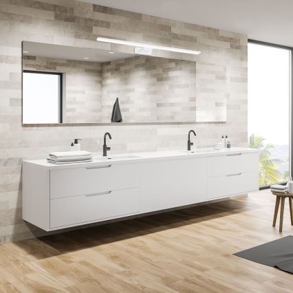 LED SHINE WHITE fürdőszobai tükörvilágítás, 15W/230V, 80 cm, IP44, fehér