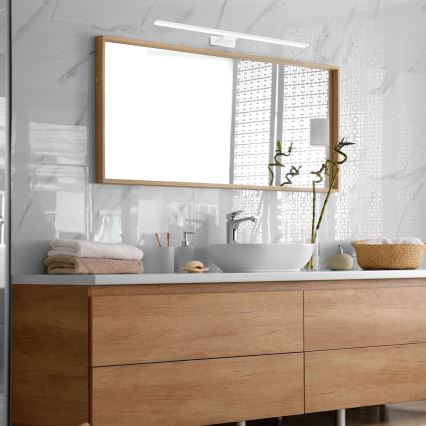 LED SHINE WHITE fürdőszobai tükörvilágítás, 15W/230V, 80 cm, IP44, fehér