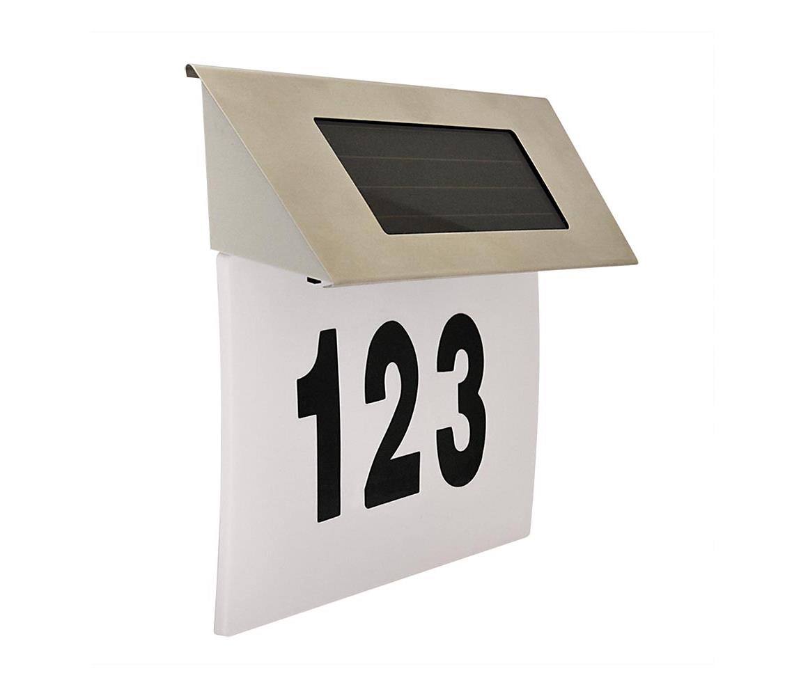 LED Solár házszám 1,2V IP44