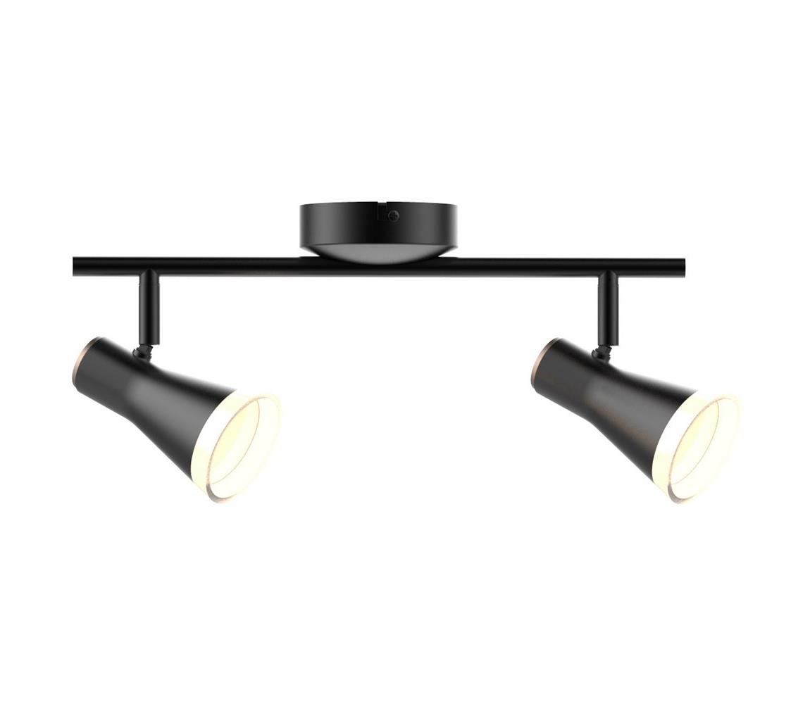  LED Spotlámpa BERG 2xLED/4,2W/230V fekete 