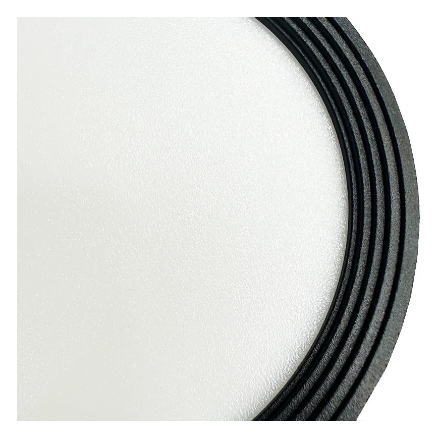 LED Spotlámpa LED/14W/230V 4000K átm. 12 cm fekete