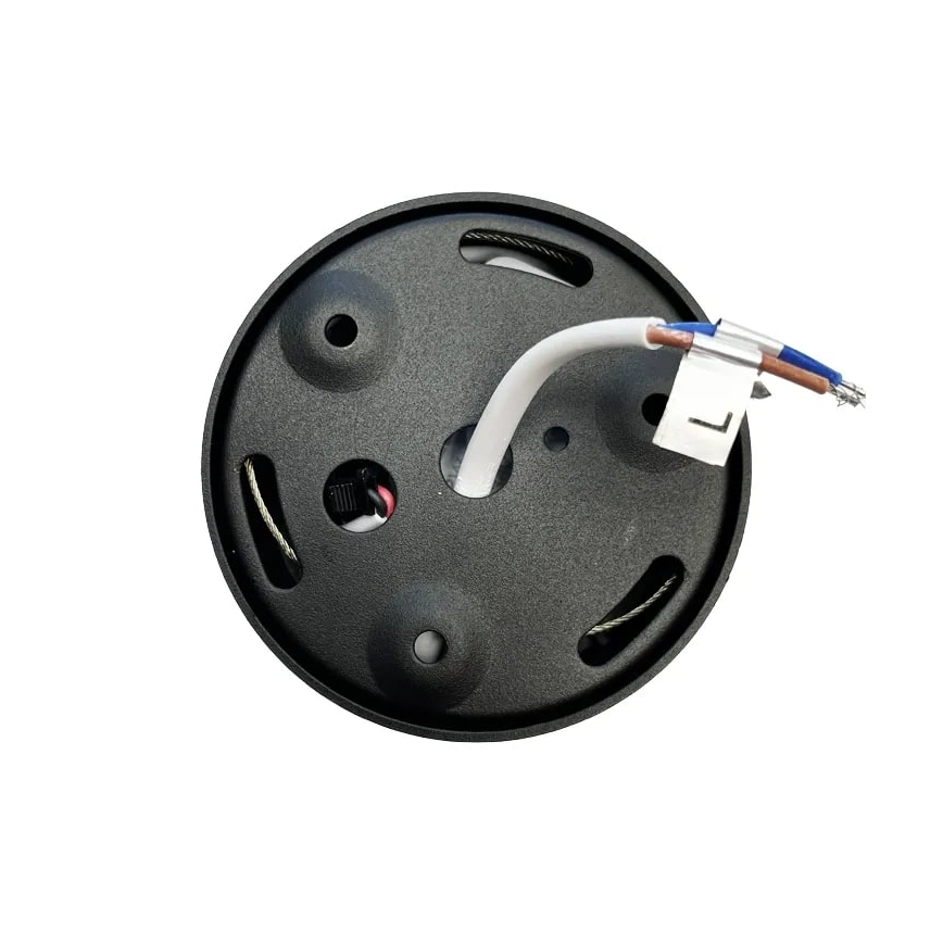 LED Spotlámpa LED/16W/230V 4000K átm. 10 cm fekete