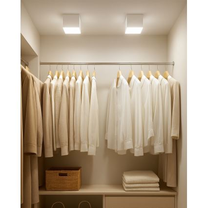 LED spotlámpa LED/5W/230V 3000/4000/6400K 7,5x7,5 cm fehér