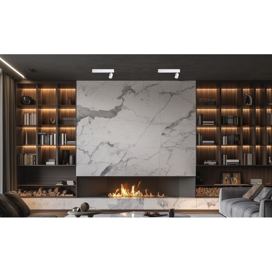 LED Spotlámpa MAGNET LED/5W/230V + 1xGU10/60W 3000/4000K fehér