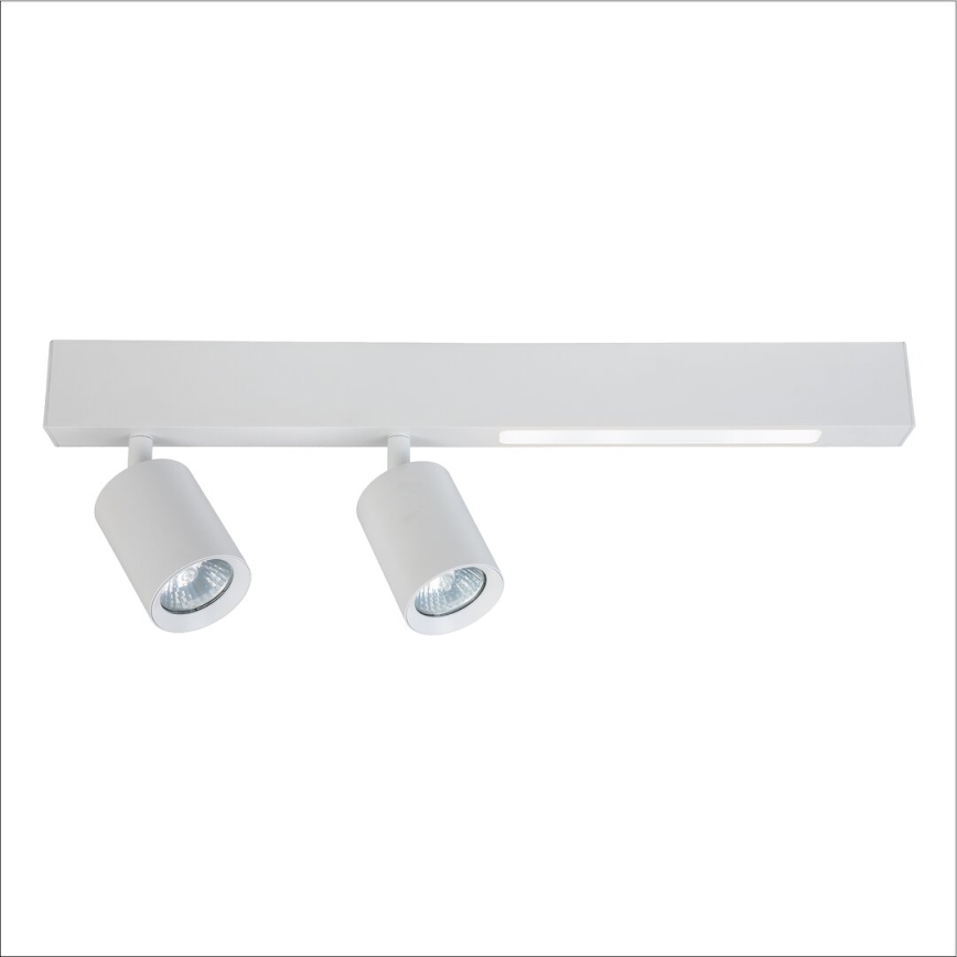 LED Spotlámpa MAGNET LED/5W/230V + 2xGU10/60W 3000/4000K fehér