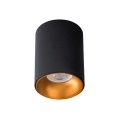 LED Spotlámpa RITI 1xGU10/10W/230V fekete/arany