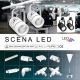 LED spotlámpa SCENA LED/20W/230V fehér 3000 K