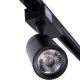 LED spotlámpa sínrendszerhez TRACK LIGHT LED / 7W / 230V 3000K fekete