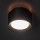 LED spotlámpa SONOR LED/12W/230V 3000/4000/5700K + LED/1,5W 2200K átm. 14 cm fekete