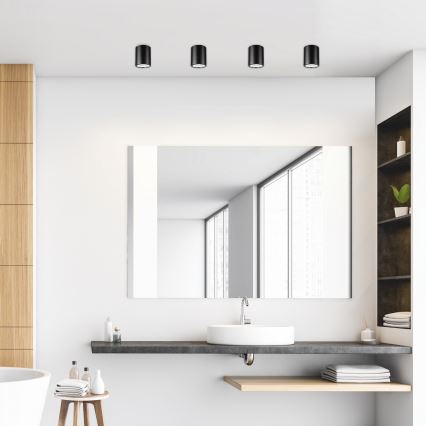 LED spotlámpa TACO 1xE27/15W/230V fekete