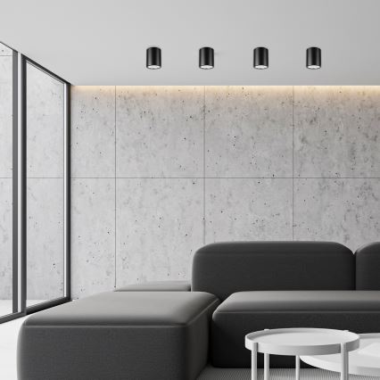 LED spotlámpa TACO 1xE27/15W/230V fekete