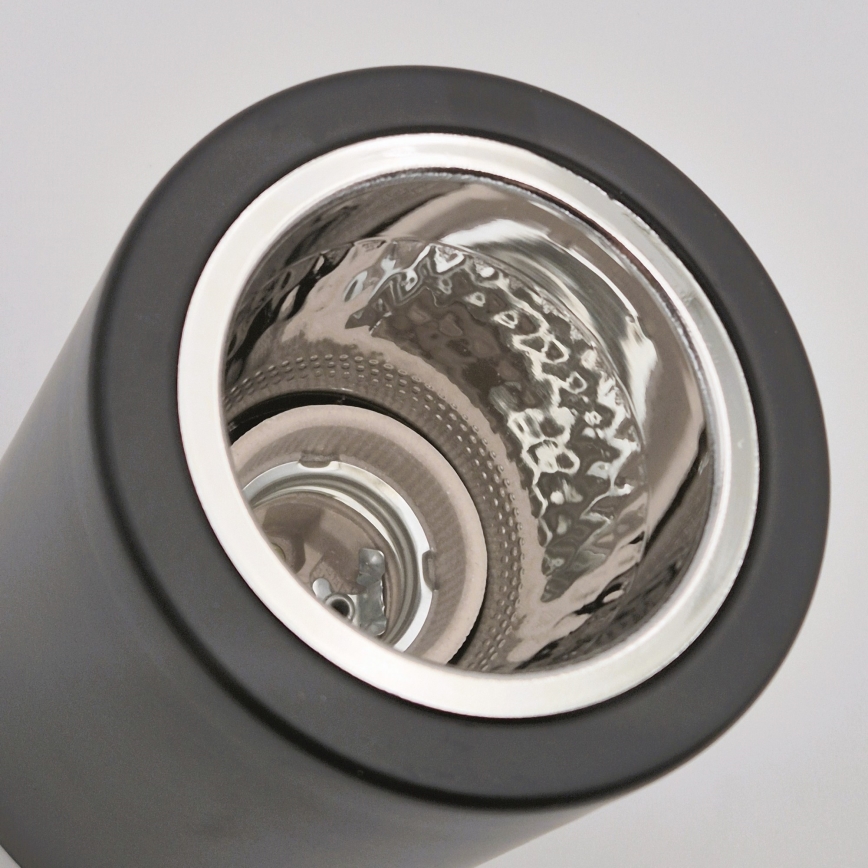 LED spotlámpa TACO 1xE27/15W/230V fekete