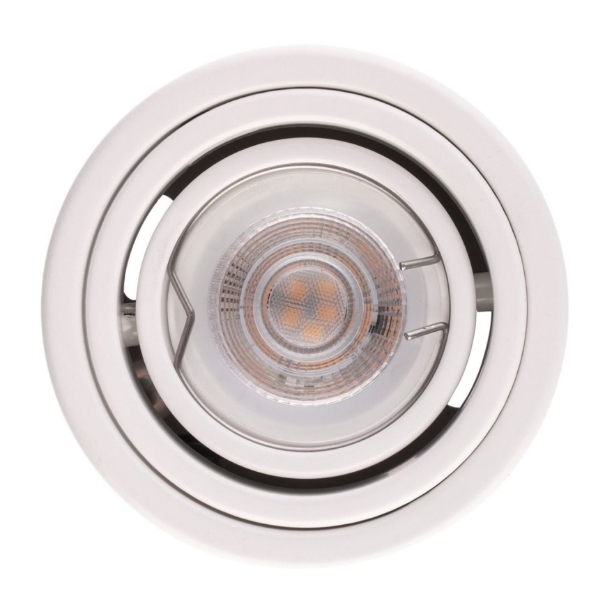 LED Spotlámpa TUBA 1xGU10/5W/230V 2700K fehér