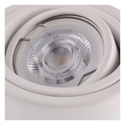 LED Spotlámpa TUBA 1xGU10/5W/230V 2700K fehér