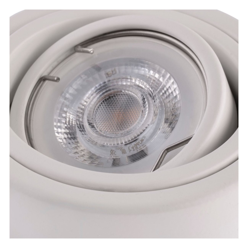 LED Spotlámpa TUBA 1xGU10/5W/230V 2700K fehér