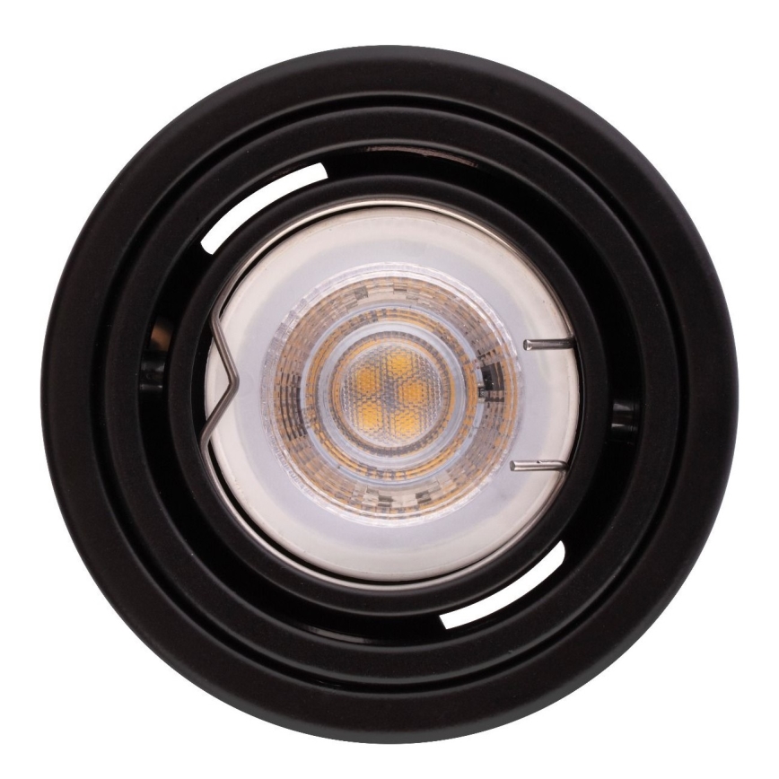 LED Spotlámpa TUBA 1xGU10/5W/230V 2700K fekete