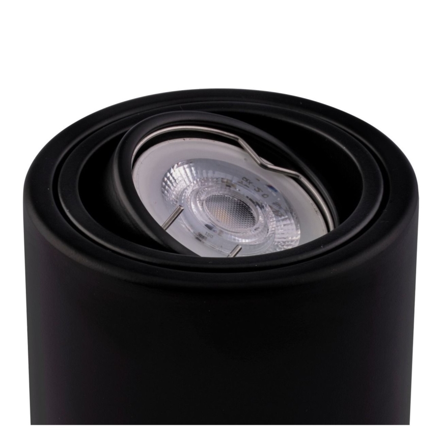 LED Spotlámpa TUBA 1xGU10/5W/230V 2700K fekete