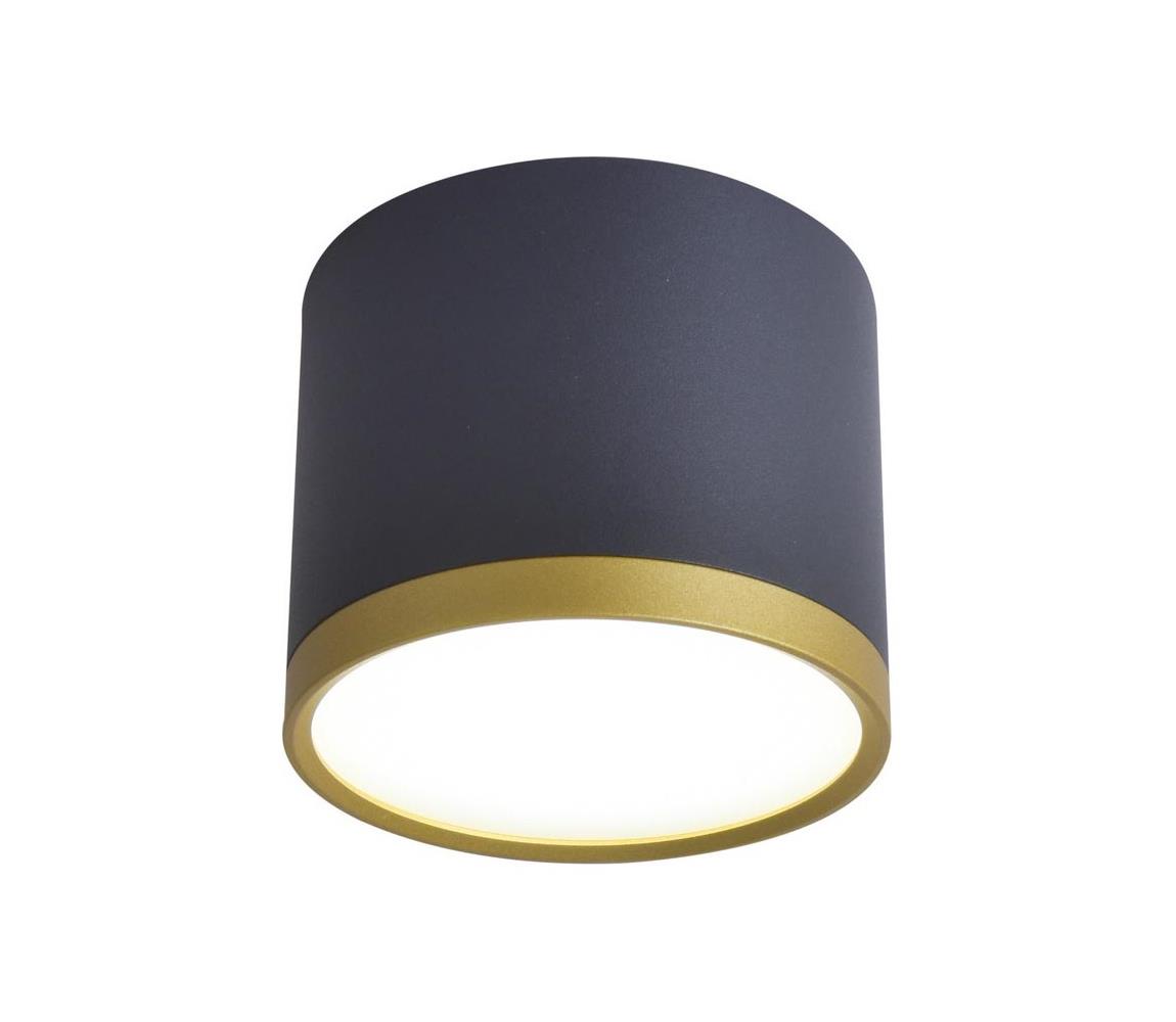 LED spotlámpa TUBA LED/9W/230V fekete/arany 2275963