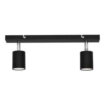 LED Spotlámpa TUNE 2xGU10/4,8W/230V fekete