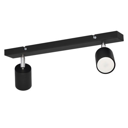 LED Spotlámpa TUNE 2xGU10/4,8W/230V fekete