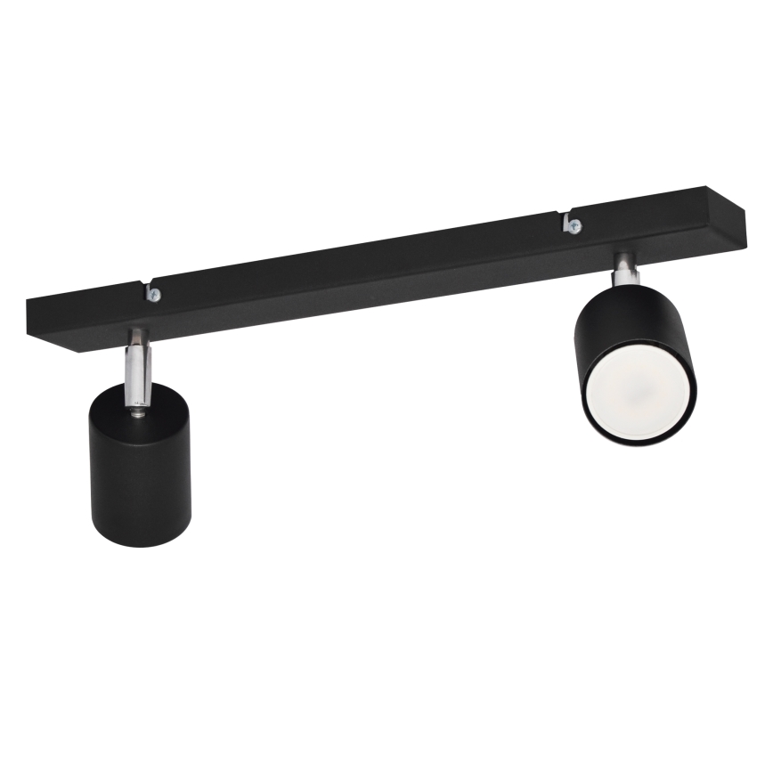 LED Spotlámpa TUNE 2xGU10/4,8W/230V fekete