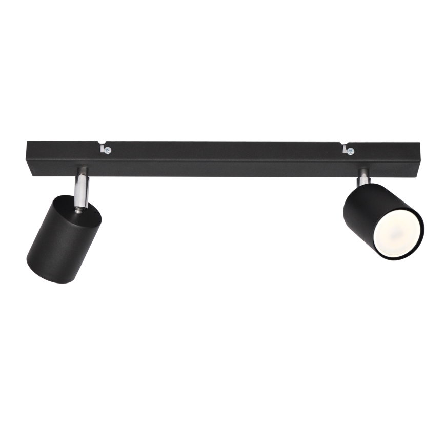 LED Spotlámpa TUNE 2xGU10/4,8W/230V fekete