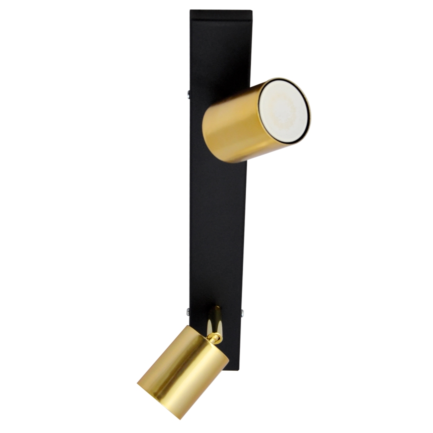 LED Spotlámpa TUNE 3xGU10/4,8W/230V arany/fekete