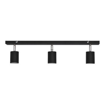 LED Spotlámpa TUNE 3xGU10/4,8W/230V fekete