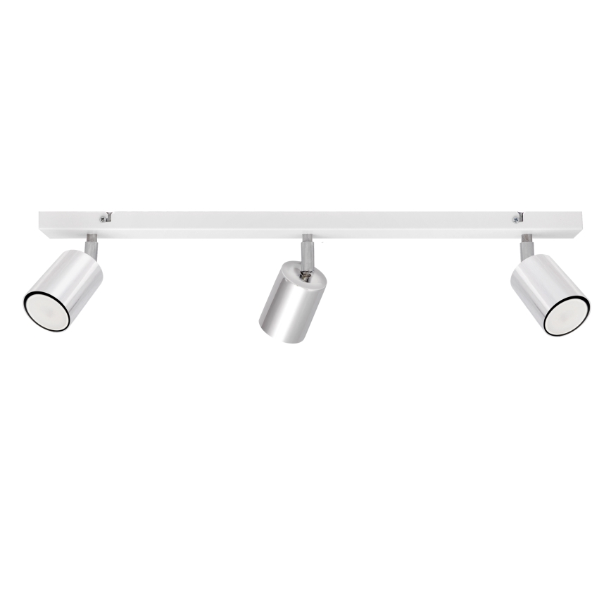 LED Spotlámpa TUNE 3xGU10/4,8W/230V matt króm/fehér