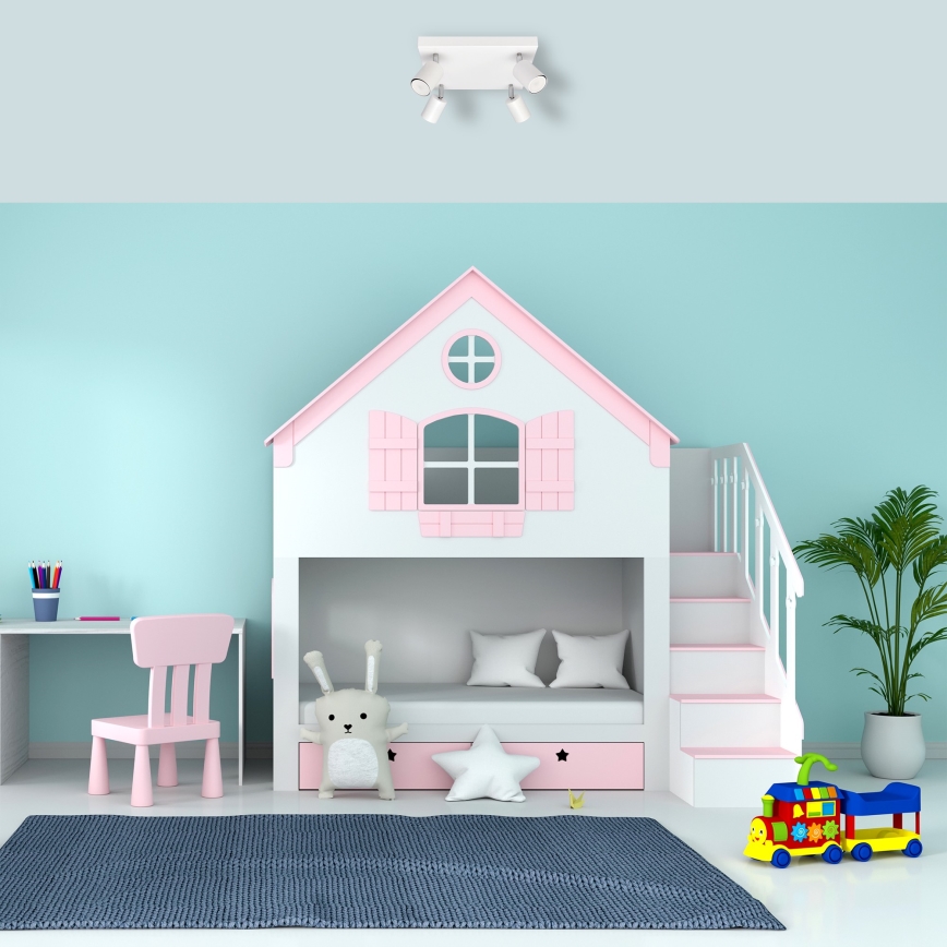 LED Spotlámpa TUNE 4xGU10/4,8W/230V fehér