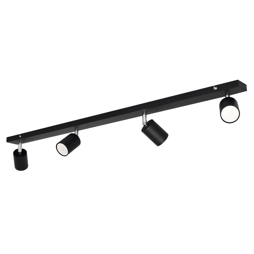 LED Spotlámpa TUNE 4xGU10/4,8W/230V fekete