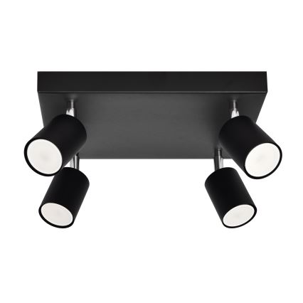 LED Spotlámpa TUNE 4xGU10/4,8W/230V fekete