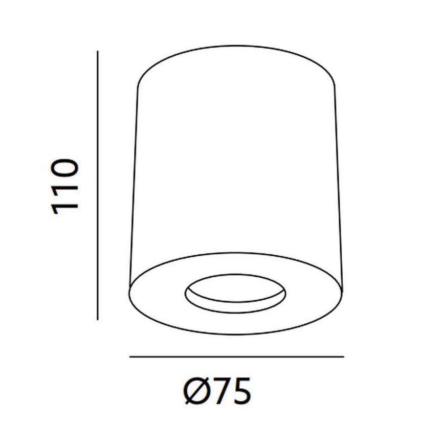 LED Spotlámpa VALLE LED/4,2W/230V