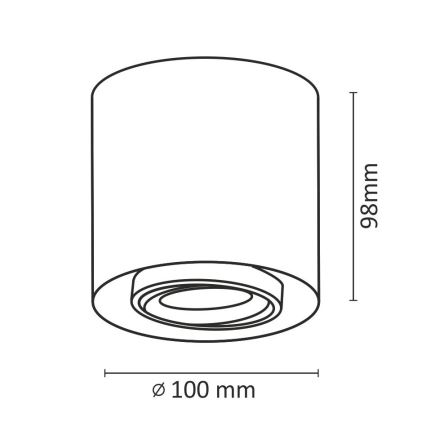 LED Spotlámpa XENO LED/15W/230V fehér 1200lm