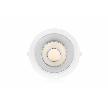 LED fürdőszobai süllyesztett lámpatest NYON LED/26W/230V 3000/4000/5700K átm. 23,2 cm IP44 fehér