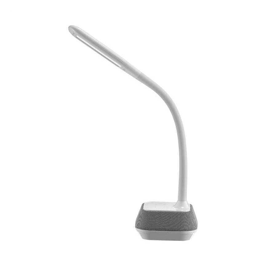LED Szabályozható asztali lámpa bluetooth hangszóróval USB LED/18W/230V
