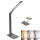 LED Szabályozható asztali lámpa vezeték nélkül tölthető LED/10W/100-240V szürke