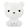 LED Szabályozható gyerek éjjeli lámpa 2,5W/230V fehér medve